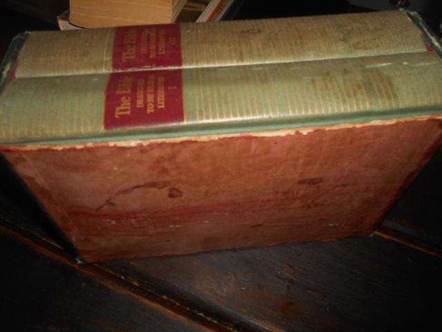 E Sutherland Bates - The Bible: Designed to be read as literature. 2 Vols Folio Soc MCMLVIII
