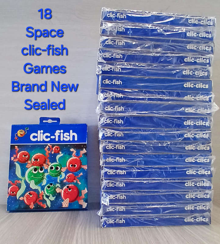 18 Brand New sets of Space clic-fish games
