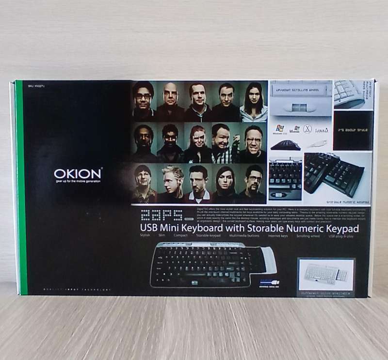 Brand New Okion Mini USB Keyboard