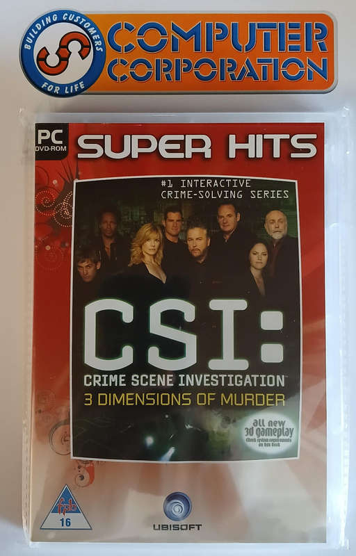 CSI 3 Dimensions Of Murder