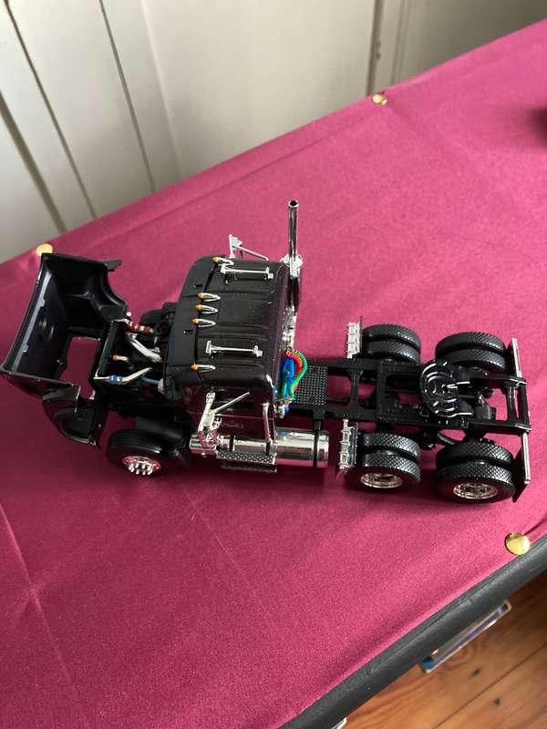 MACK TRUCK AND TRAILER BY FIRST GEAR 1:34 SCALE WITH LOAD