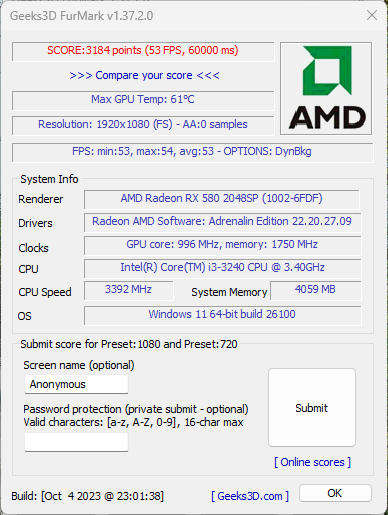 RX 580 8GB GPU - GDDR5, 256 bit, DirectX 12, OpenGL 4.6, OpenCL 2.1, AMD Graphics Card, 8 GB VRAM