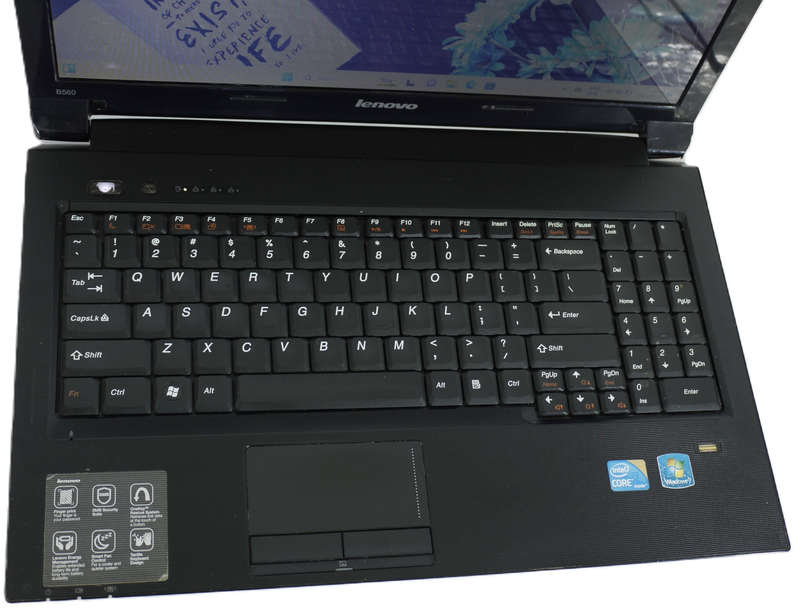 Lenovo B560 Laptop -Intel Core i3 M380 @ 2.53Ghz, 4GB RAM, 500GB HDD (BATTERY, CHARGER NOT INCLUDED)
