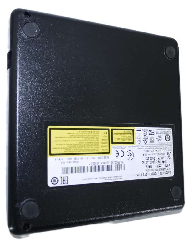 LENOVO - DB65 USB Portable DVD burner