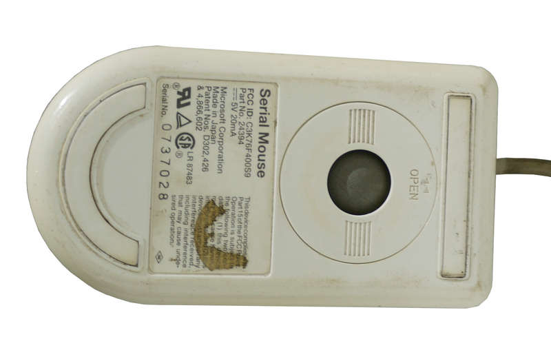 Vintage Microsoft Serial Mouse C3K76F400S9 Made In Japan