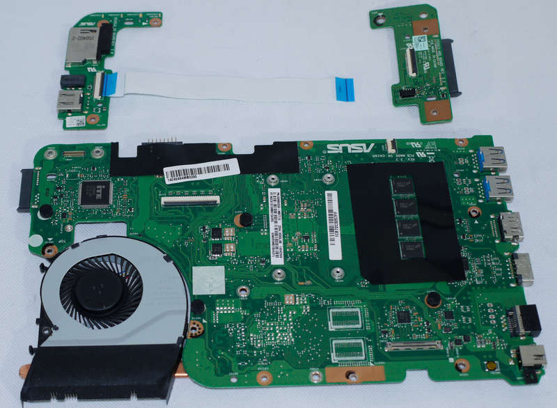 CPU, Motherboard, heat sink and fan for Asus X555L