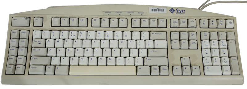 Vintage Mouse and Keyboard - Sun Model: Type 6 -- 8-pin Mini DIN