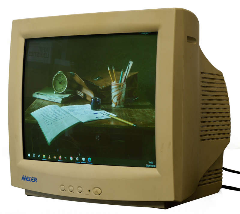 Vintage monitor 17inches Mecer CRT C 708