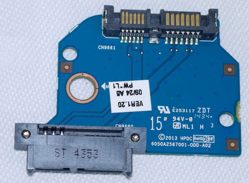 HP ProBook 650 G1 SATA Optical Drive Connector 6050A2567001-ODD-A02