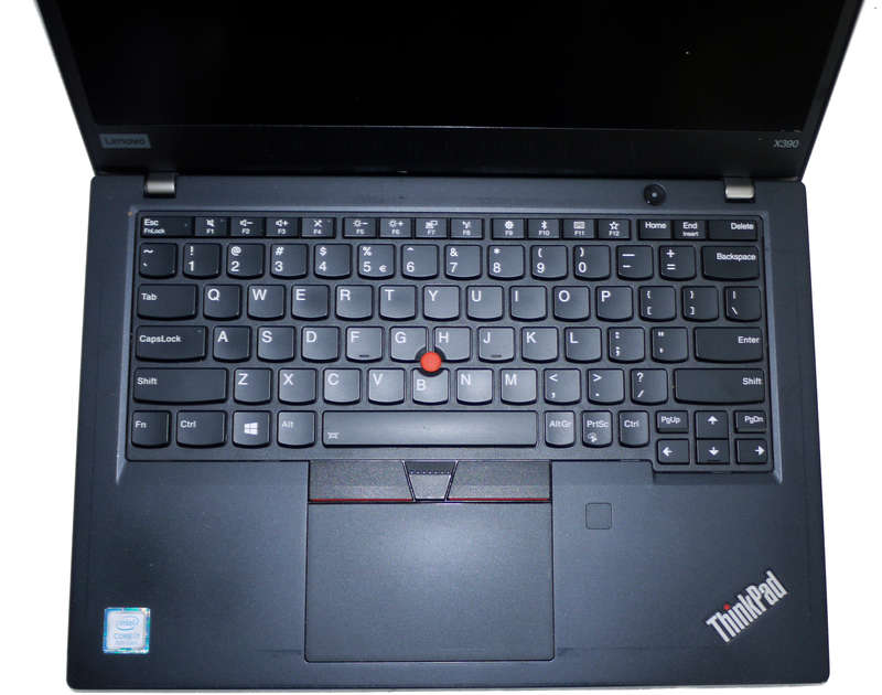 Lenovo ThinkPad x390 Business Class Laptop -  i7 8th gen, 8GB RAM, 512GB NVMe SSD