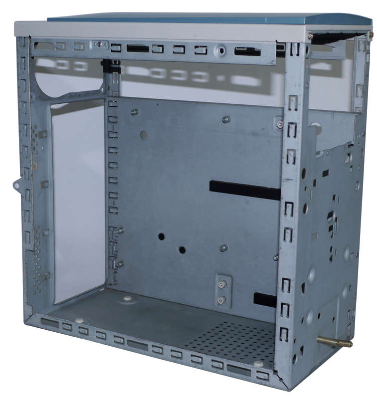 Vintage Computer Case, Modular ATX Empty Computer Case, Empty Desktop Case Packard bell imedia
