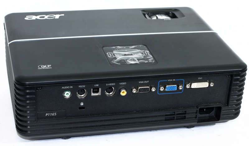 Acer P1165 Projector SVGA Conference Room Projector DSV0701, 90 Lamp Hour