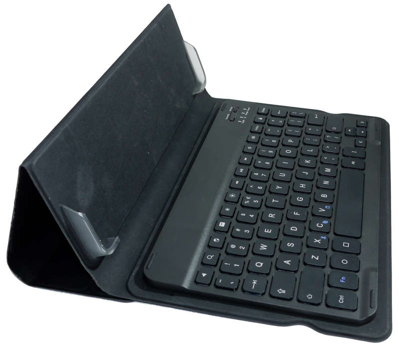 Detachable 3.0 Bluetooth Keyboard, with tablet case for 10.5 inch Tablet