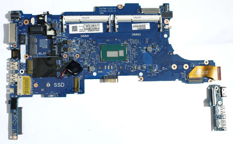 HP EliteBook 840 G1 Motherboard 6050A2560201-MB-A03 with Intel i7-4510U CPU 6050A2559201-USB-A02