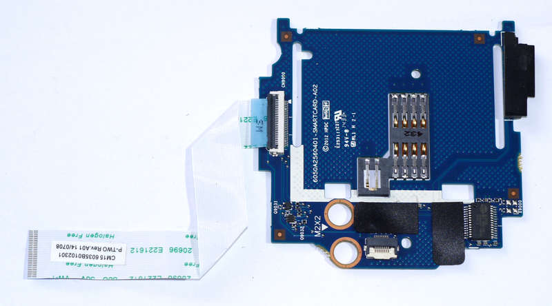 6050A2560401-SMARTCARD-A02 HP Elitebook 840 G1 laptop Smart Card Reader Board