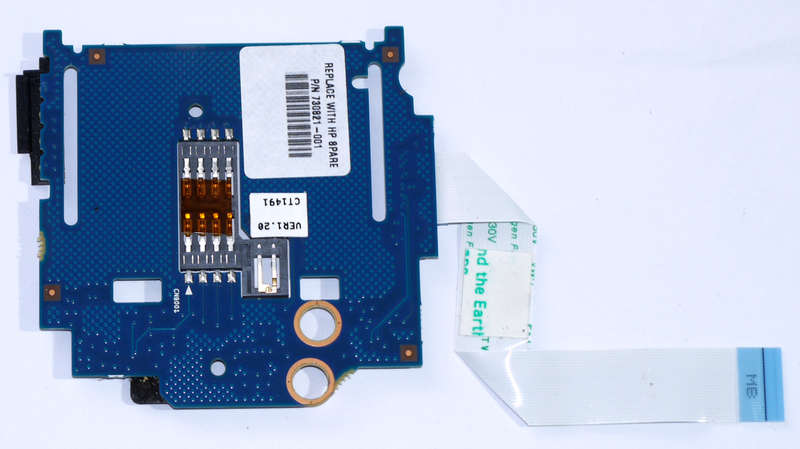 6050A2560401-SMARTCARD-A02 HP Elitebook 840 G1 laptop Smart Card Reader Board