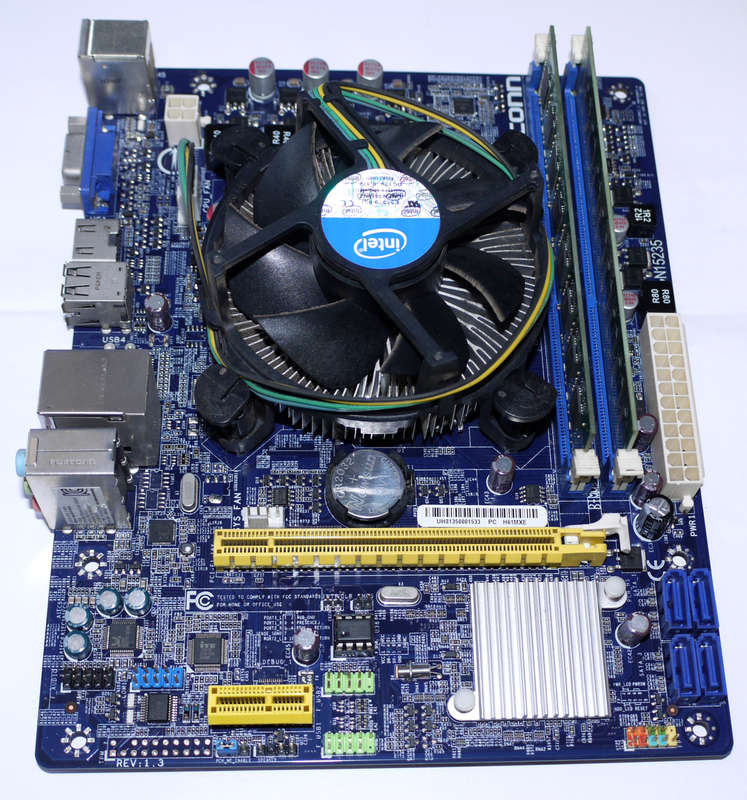 CPU, Motherboard, Ram Combo - Foxconn H61MXE /-S/-V/-K,  i3 3240 @ 3.40GHz, 8GB DDR3, LGA1155