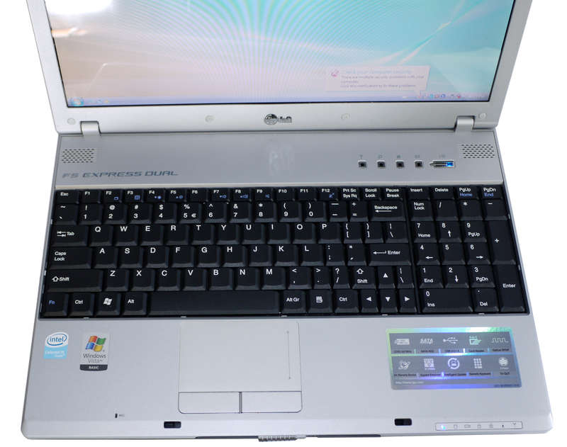 LG laptop FS-2A99AB - Intel Celeron M 440 @ 1.86GHz 1core 1thread, 1.4GB DDR2, 73GB HDD