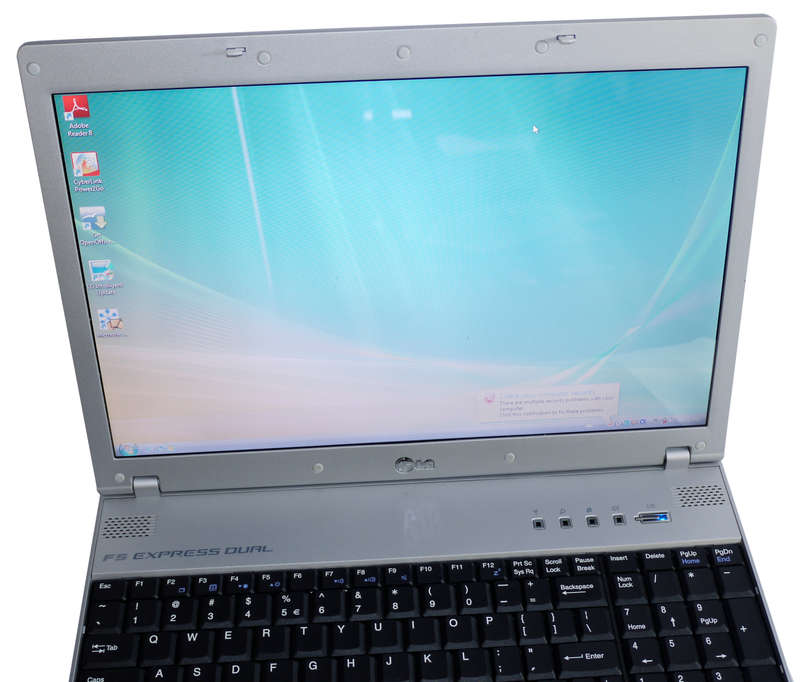 LG laptop FS-2A99AB - Intel Celeron M 440 @ 1.86GHz 1core 1thread, 1.4GB DDR2, 73GB HDD