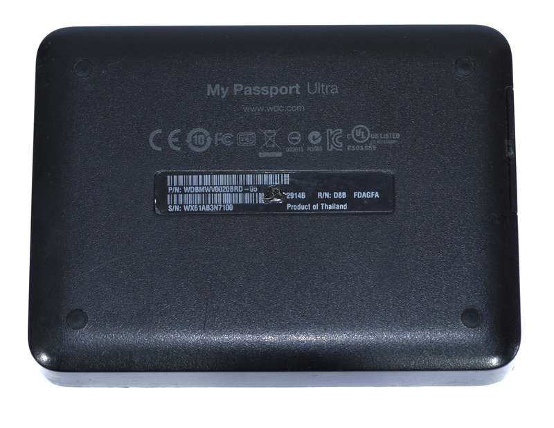 2TB - 2000 GB USB 3.0 Portable HDD Hard Drive - WDC WD20NMVW-11AV3S2