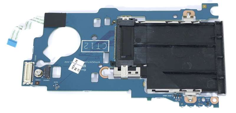 HP EliteBook 8470p 14" Genuine Laptop Card Reader Board with Cable 6050A2471-001