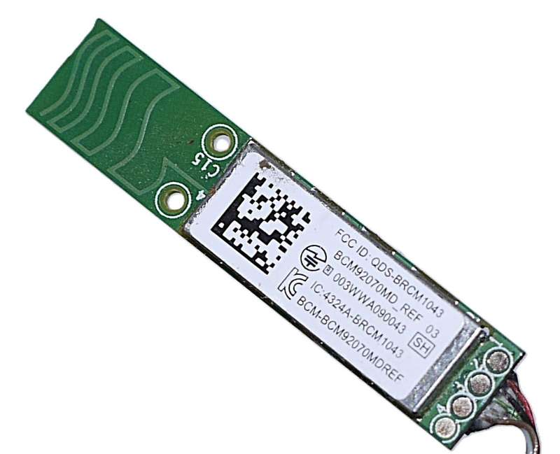 HP EliteBook 2560P 2570P Bluetooth Module with cable