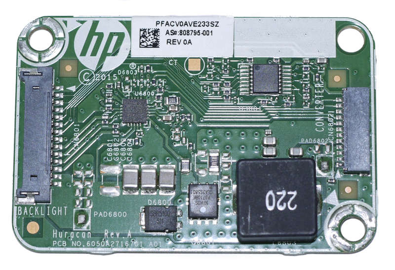 HP 6050A2716701 A01 808795-001 Booster plate  LCD Converter Board AIO Coverter board
