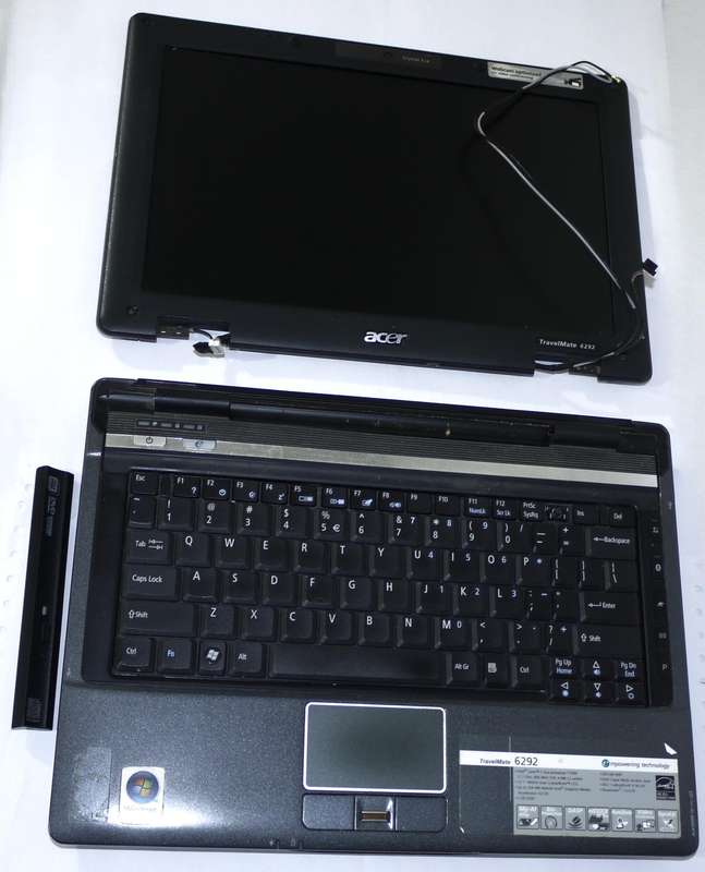 Acer TravelMate 6292 Frame and Screen