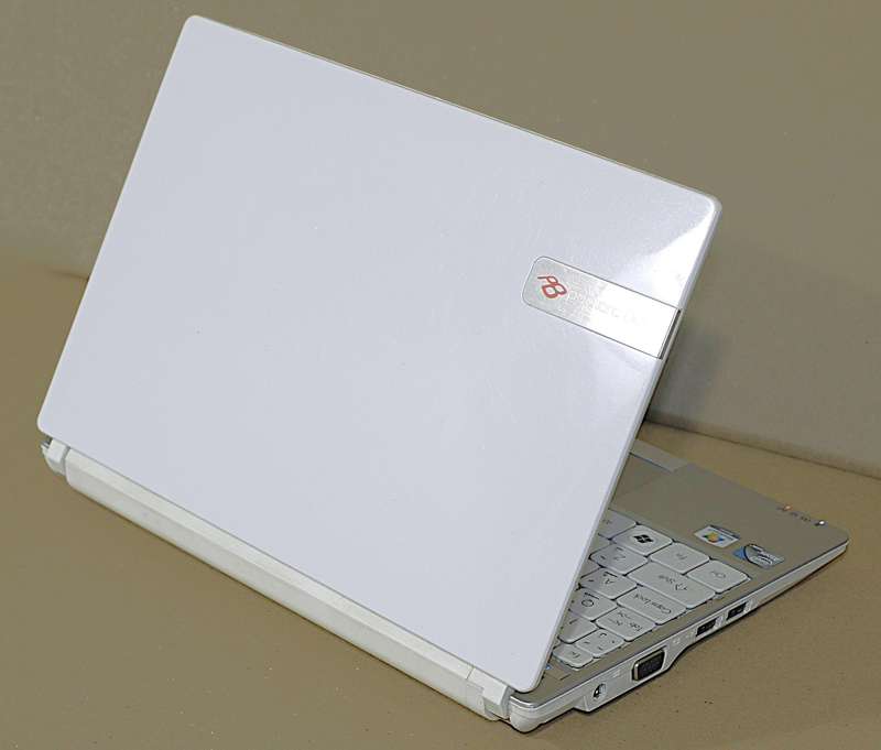 White Mini Laptop - Intel Atom Processor N550 @ 1.50Ghz, 2GB RAM, 149GB HDD [LINUX OPERATING SYSTEM]