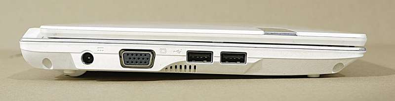 White Mini Laptop - Intel Atom Processor N550 @ 1.50Ghz, 2GB RAM, 149GB HDD [LINUX OPERATING SYSTEM]