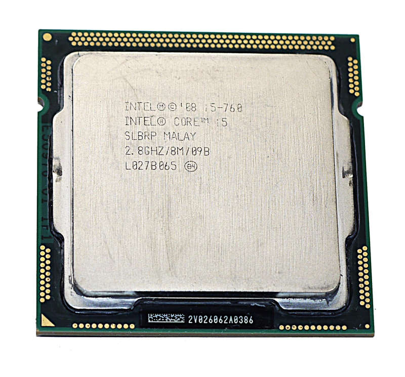 Intel Core i5 750 up to 3.2GHz, 4Cores 4Threads, 8M Cache, Processor 1st gen CPU 1156 Lynnfield