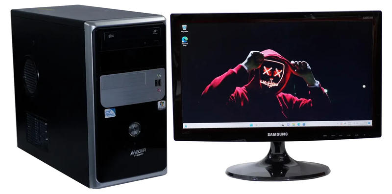 Desktop PC - Pentium Dual-Core E5300 @ 2.6GHz,  4GB DDR2,  500GB HDD, 19.5" Samsung Monitor Computer
