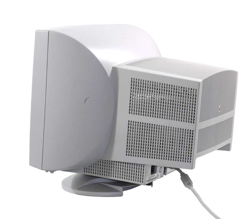 Vintage monitor - Sun Microsystems DP17M0 VGA CRT Monitor (17") 1600x1200 @ 75Hz White