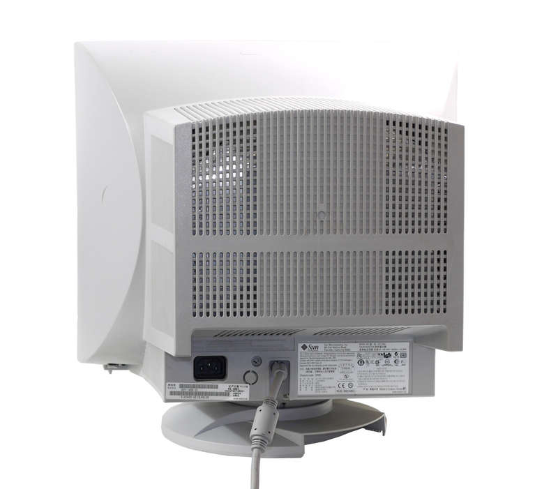 Vintage monitor - Sun Microsystems DP17M0 VGA CRT Monitor (17") 1600x1200 @ 75Hz White