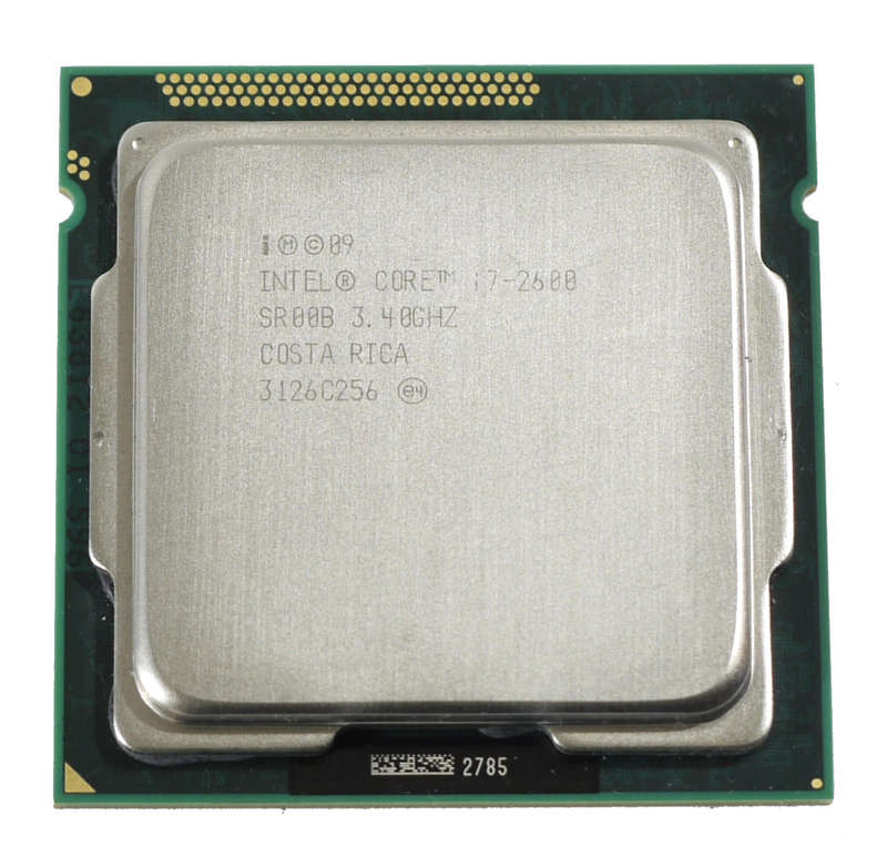 Intel Core i7-2600 up to 3.8GHz 4Cores 8Threads, 8M Cache - Top 5 Fastest 2nd & 3rd Gen CPU LGA1155