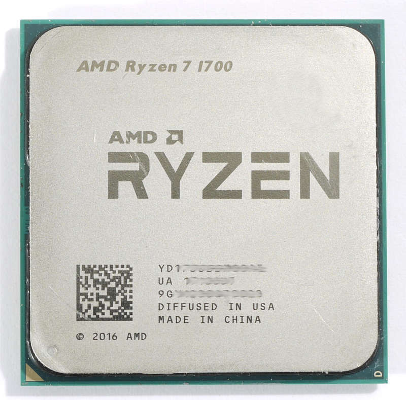 AMD Ryzen 7 1700 up to 3.7GHz, 8 Cores 16 Threads, 16MB Cache CPU Processor AM4 65W TDP