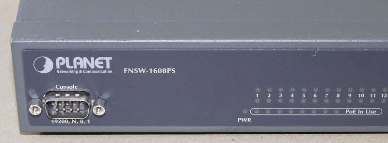 Planet FNSW-1608PS Switch
