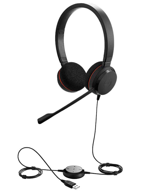 Jabra EVOLVE 20 UC Stereo USB Headband 4999-829-209 (OPEN BOX)