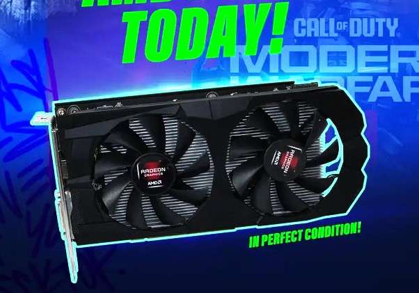 RX 580 8GB GPU - GDDR5, 256 bit, DirectX 12, OpenGL 4.6, OpenCL 2.1, AMD Graphics Card, 8 GB VRAM