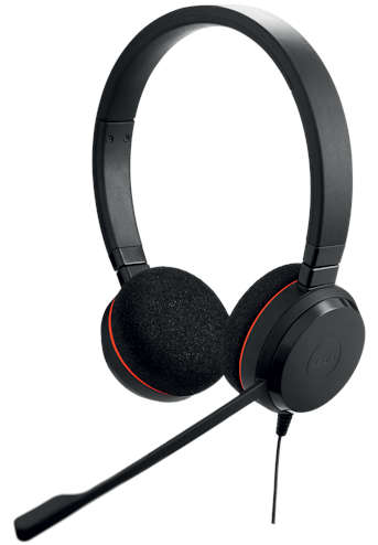 Jabra EVOLVE 20 UC Stereo USB Headband 4999-829-209 (OPEN BOX)