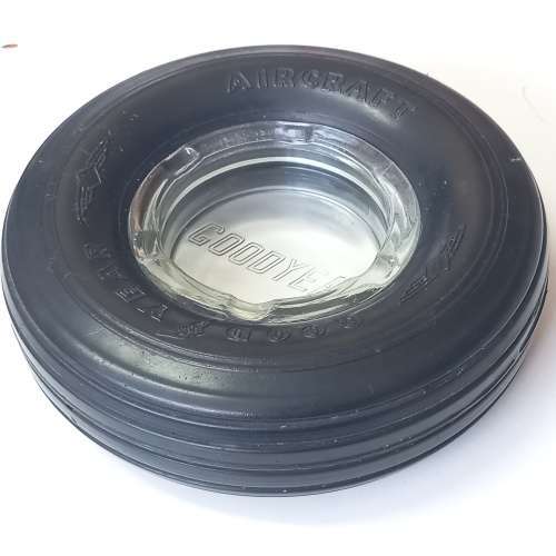 Goodyear Aircraft Tire Vintage Ashtray