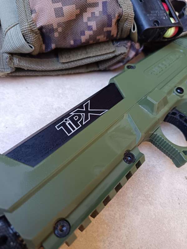 Tippmann TPX 0.68 Caliber Olive - Tippmann Holster - 100% WORKING - 2 MAGIZENES - 5 Gas sylinders