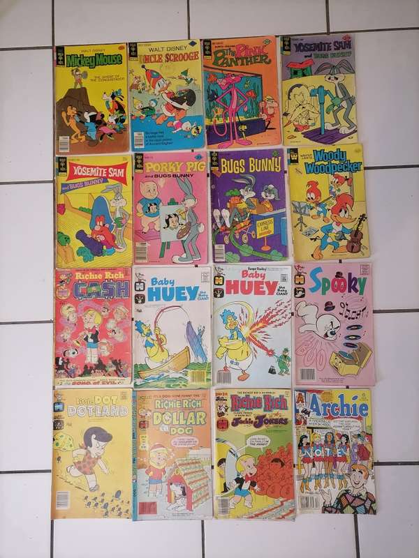 16 X VINTAGE COMICS BUNDLE
