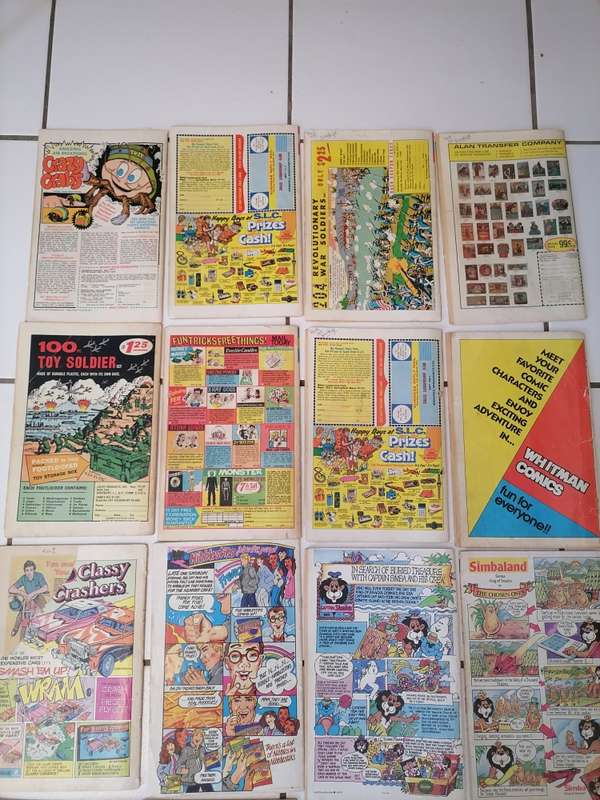 16 X VINTAGE COMICS BUNDLE