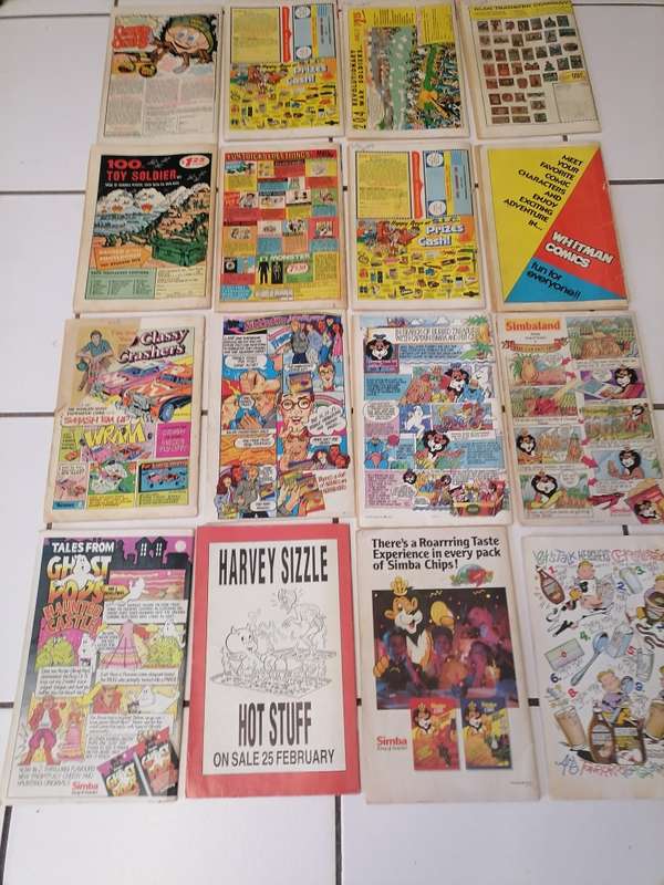16 X VINTAGE COMICS BUNDLE