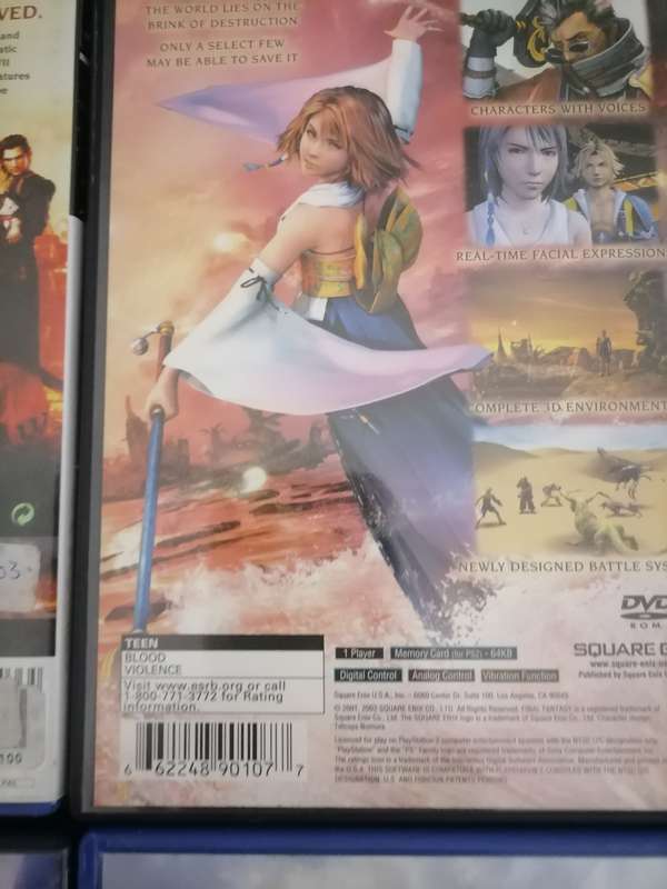 4 X FINAL FANTASY PS2 GAME BUNDLE - ALL HAS BOOKLETS - VG+