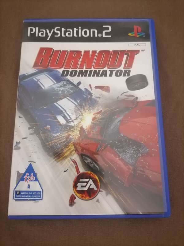 Burnout Dominator-  Playstation 2 - VG +