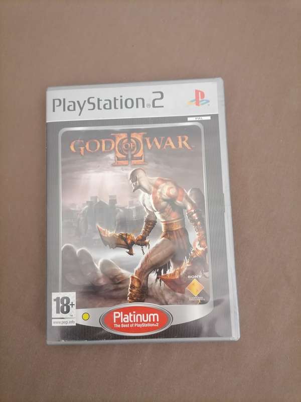 God Of War 2 - PLATINUM - Playstation 2 - WITH BOOKLET NEAR MINT CONDITION