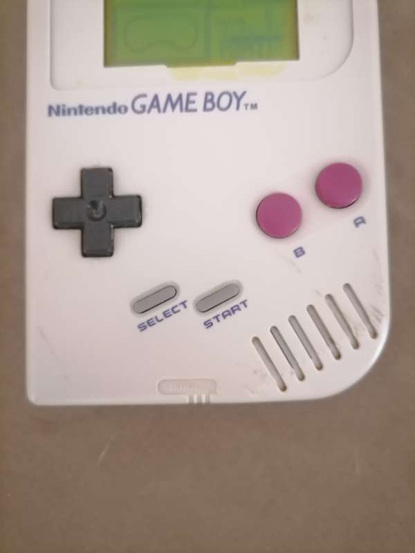 Nintendo Game Boy 1989 - Model No: DMG-01 - MADE IN JAPAN - GAME F1-RACE - 100% WORKING