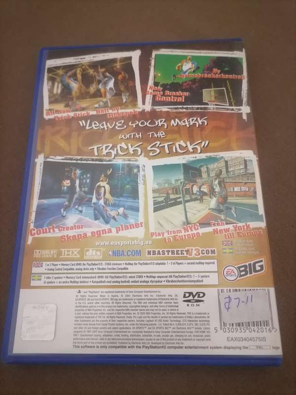 NBA Street Vol 3 PAL Playstation 2 - With Booklet - Near Mint